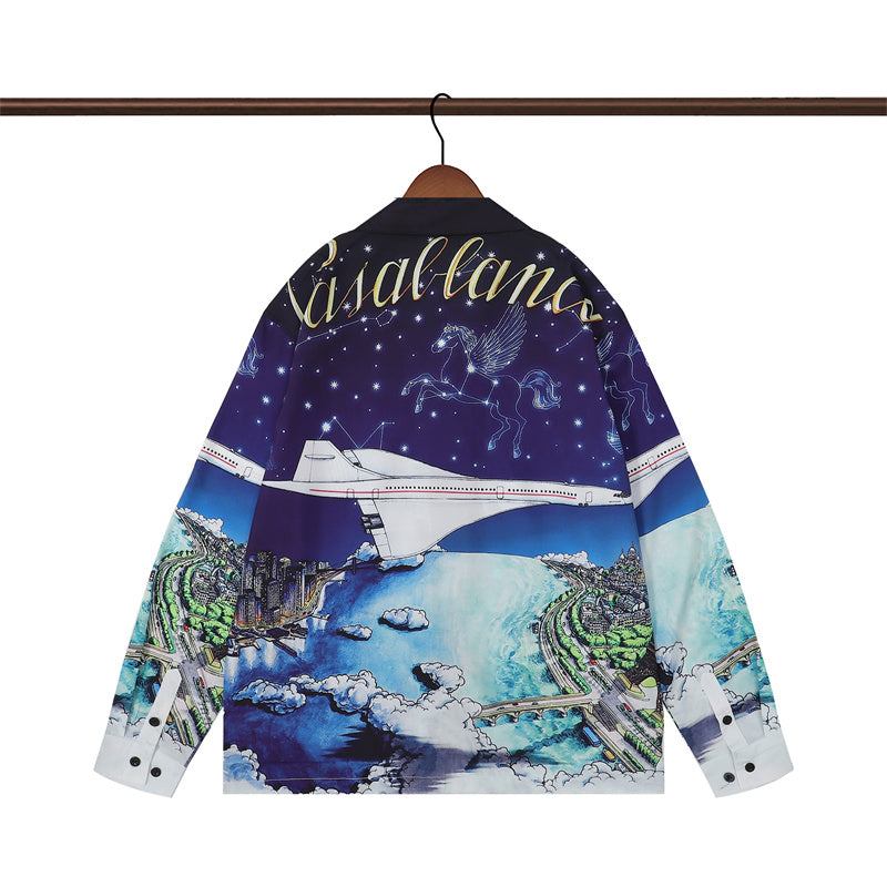 SOLLSALE-Casablanca silk shirt
