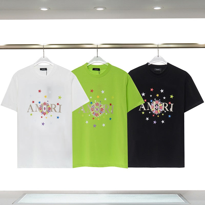 SOLLSALE-AMIRI 2023 new fashion T-shirt short sleeves