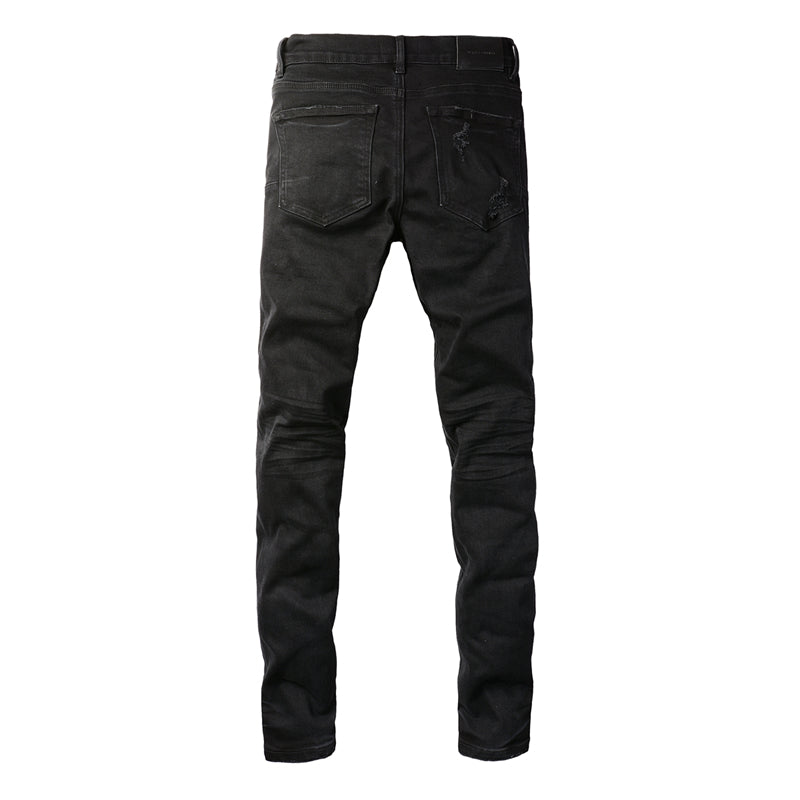 SOLLSALE-PURPLE Fashion Jeans 9108