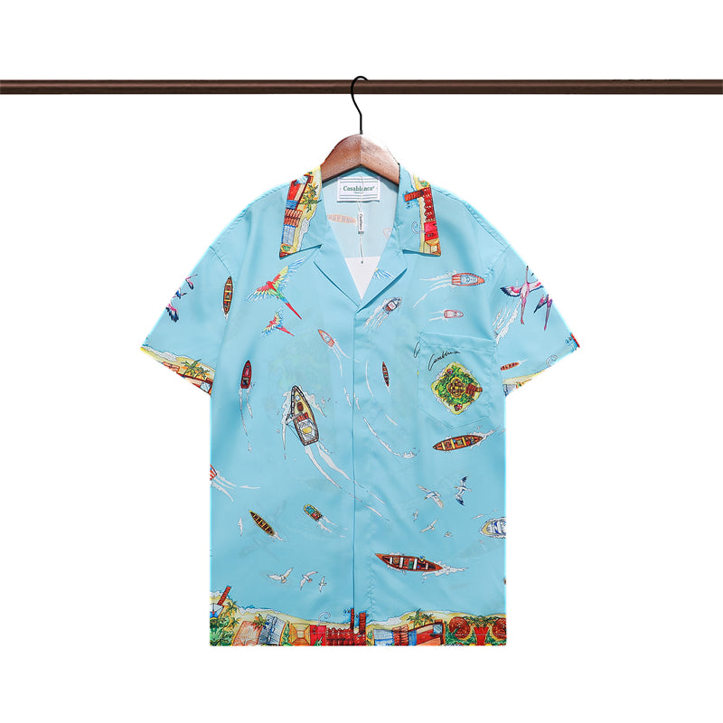 SOLLSALE-Casablanca silk shirt