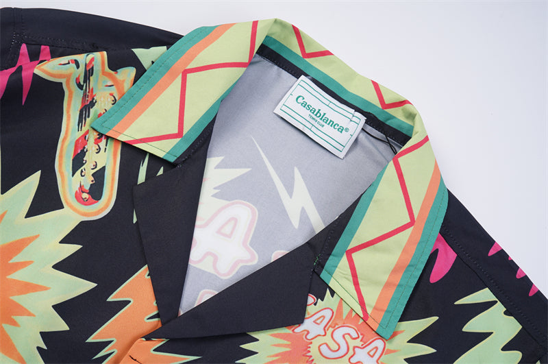 SOLLSALE-Casablanca silk shirt
