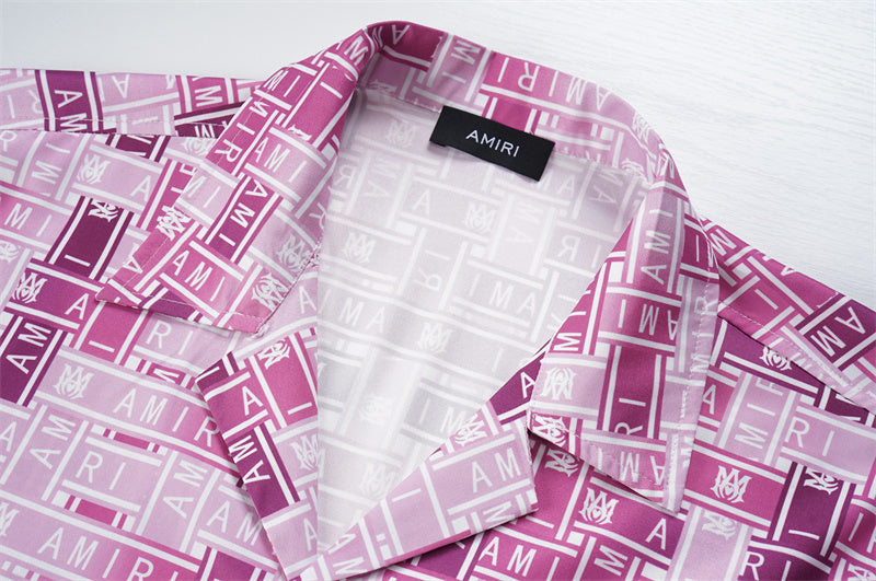 SOLLSALE-AMIRI silk shirt