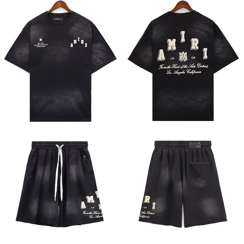 SOLLSALE-AMIRI fashion T-shirt