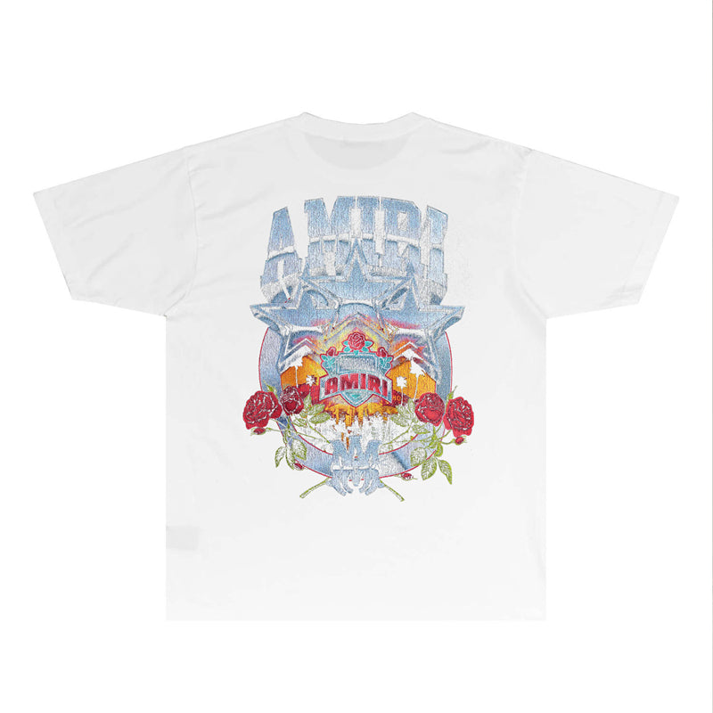 SOLLSALE-AMIRI fashion T-shirt