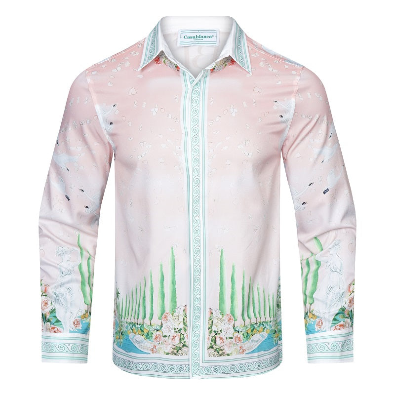 SOLLSALE-Casablanca silk shirt