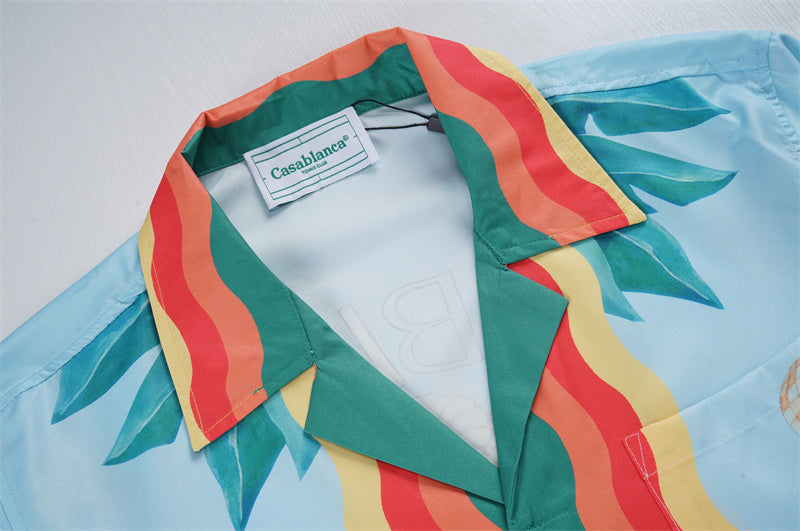 SOLLSALE-Casablanca silk shirt