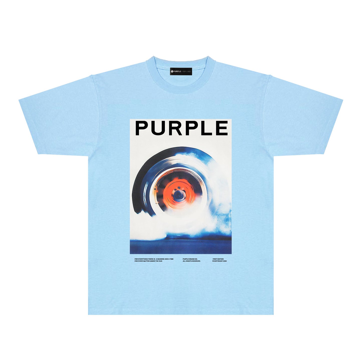 SOLLSALE-PURPLE fashion T-shirt