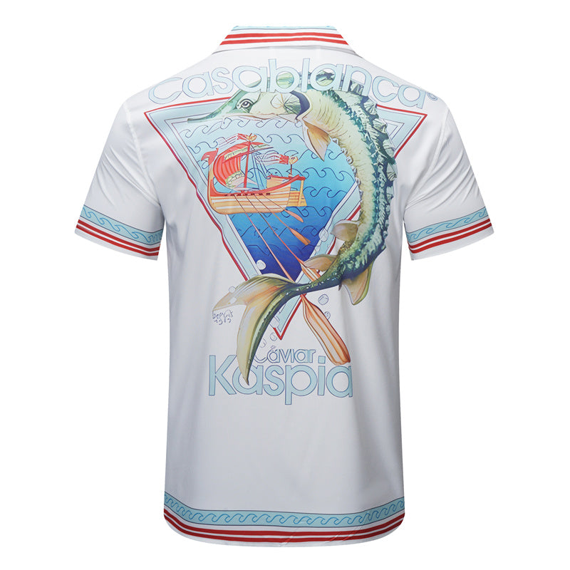 SOLLSALE-Casablanca silk shirt