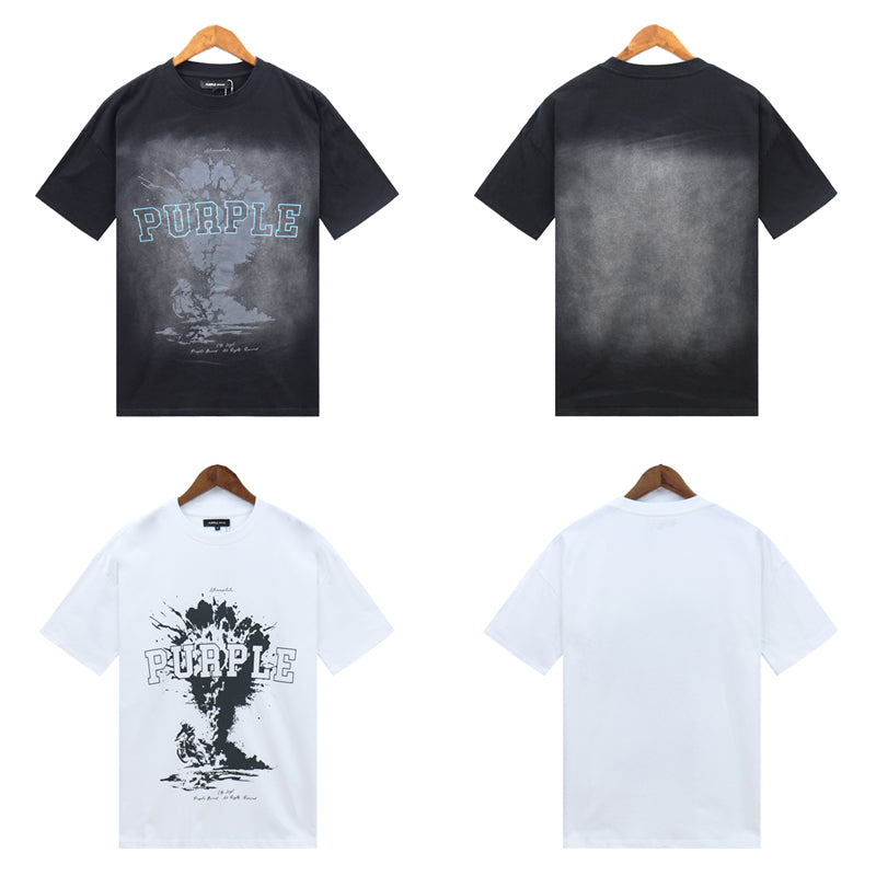 SOLLSALE-PURPLE fashion T-shirt