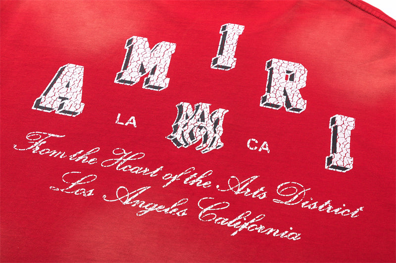 SOLLSALE-AMIRI fashion T-shirt