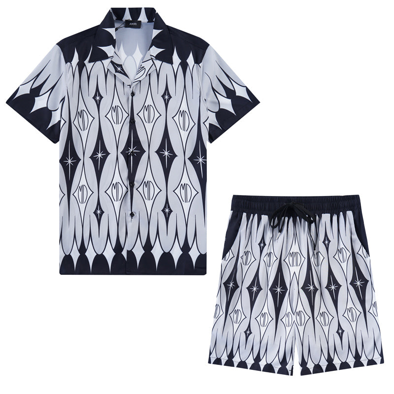 SOLLSALE-AMIRI silk shirt