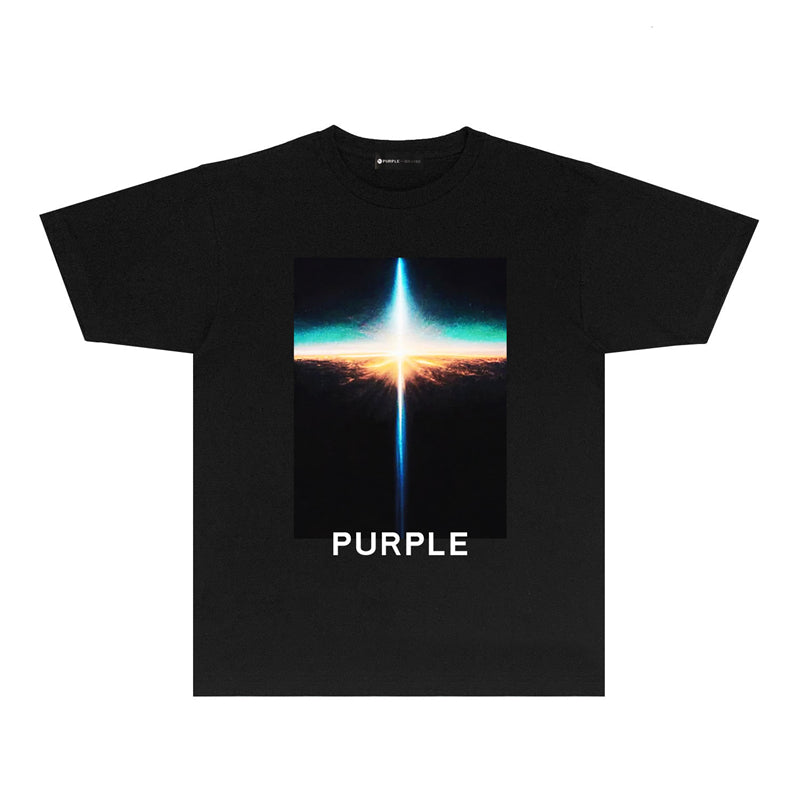 SOLLSALE-PURPLE fashion T-shirt