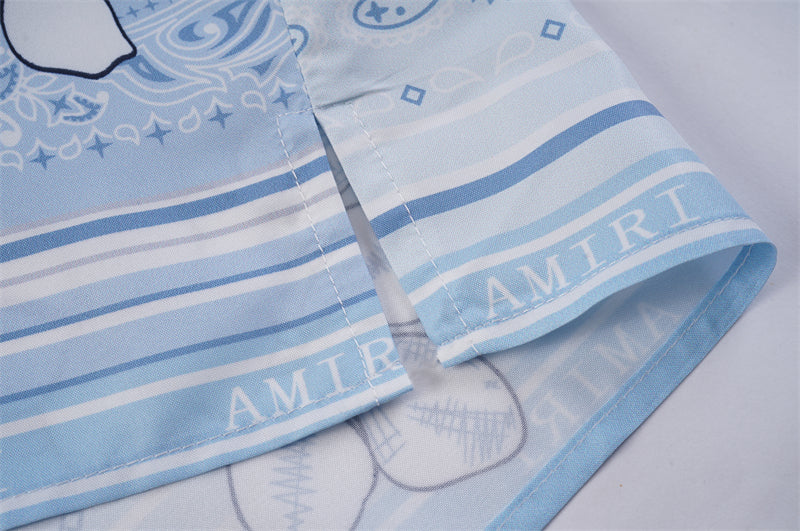 SOLLSALE-AMIRI silk shirt