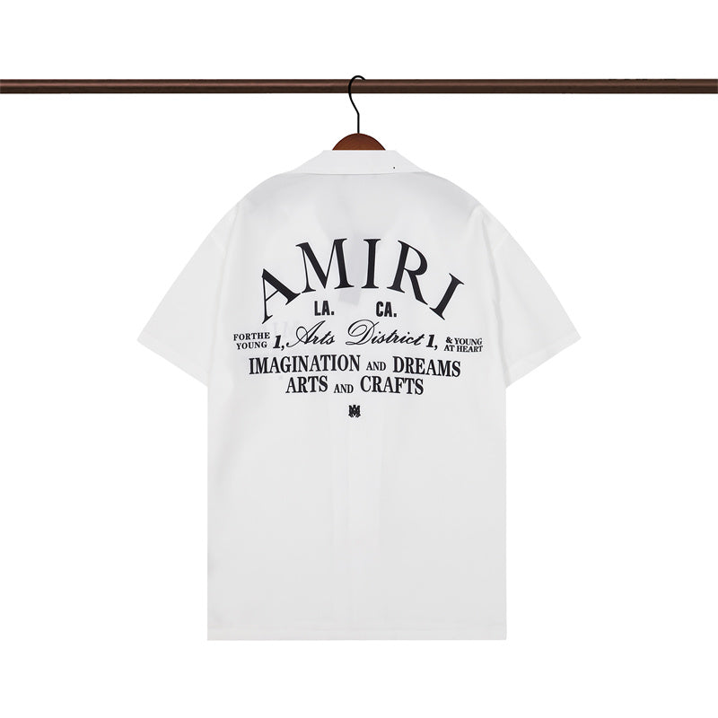 SOLLSALE-AMIRI silk shirt