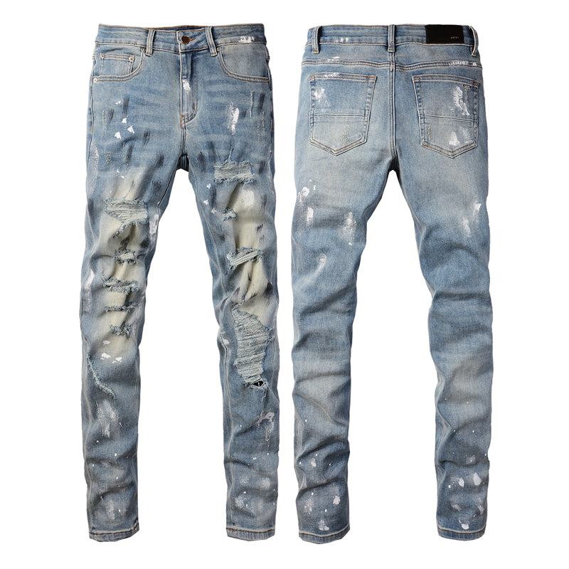 SOLLSALE-AMIRI Fashion Jeans 6530