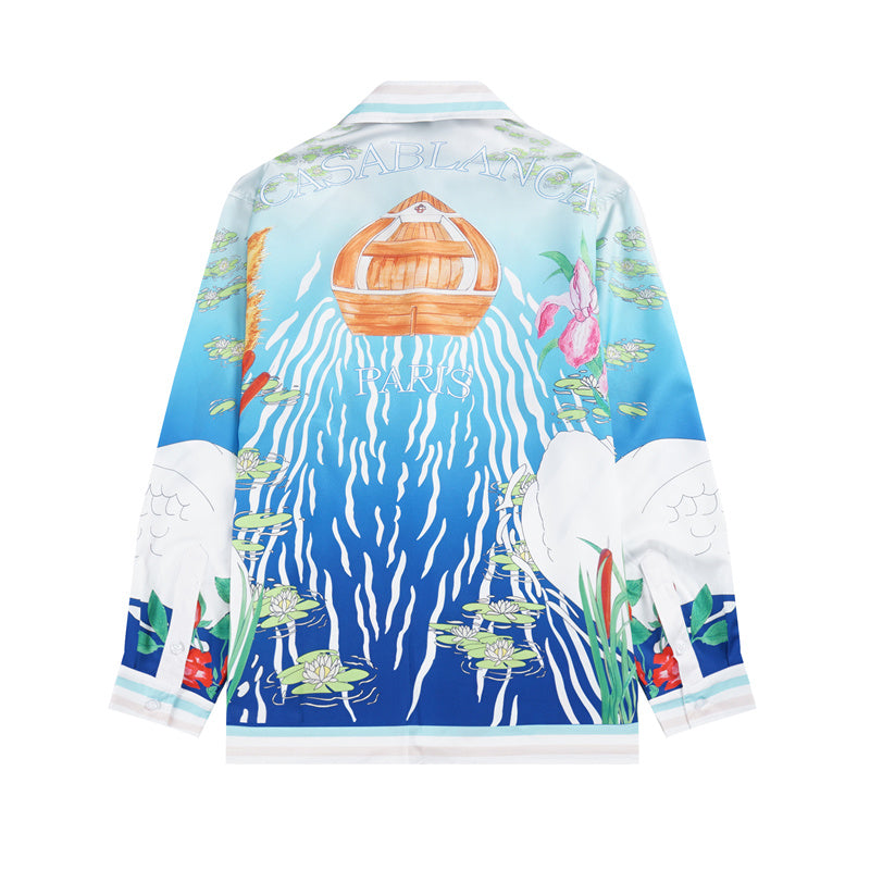 SOLLSALE-Casablanca silk shirt