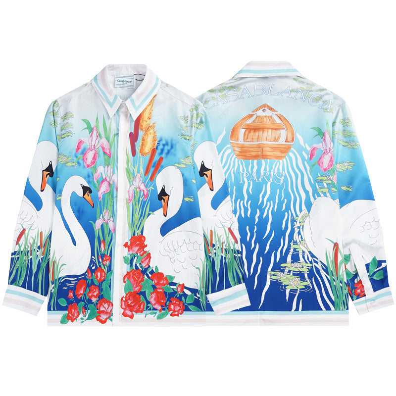 SOLLSALE-Casablanca silk shirt
