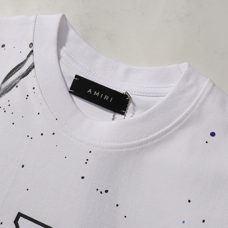 SOLLSALE-AMIRI fashion T-shirt