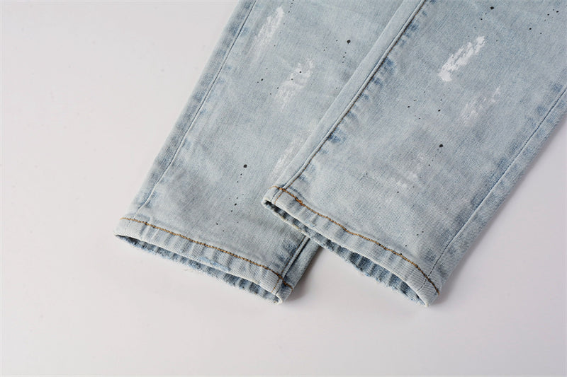 SOLLSALE-PURPLE Fashion Jeans 9006