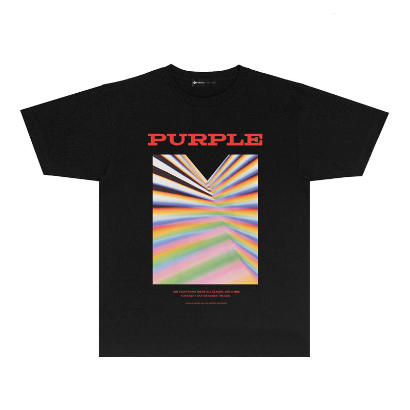 SOLLSALE-PURPLE fashion T-shirt