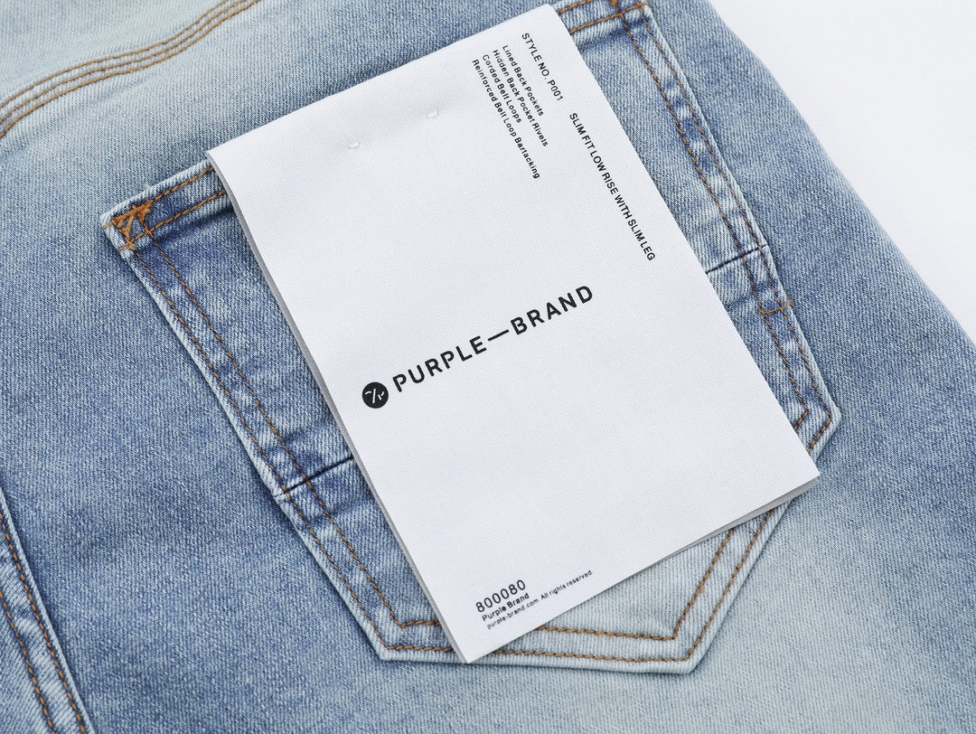 SOLLSALE-PURPLE Fashion Jeans