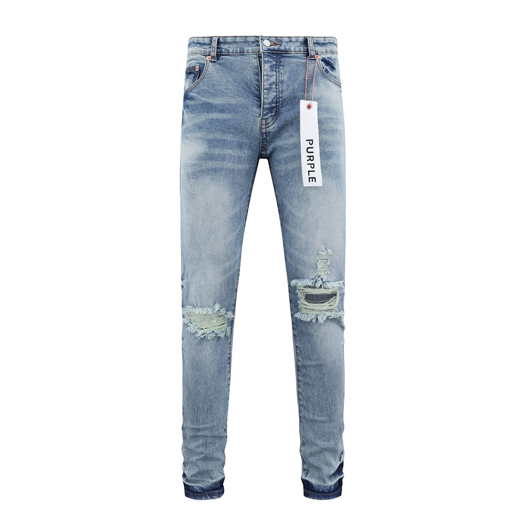 SOLLSALE-PURPLE Fashion Jeans