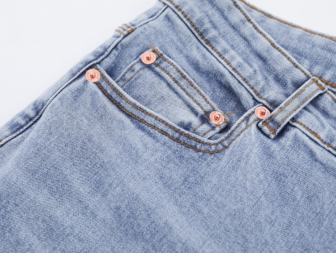 SOLLSALE-PURPLE Fashion Jeans