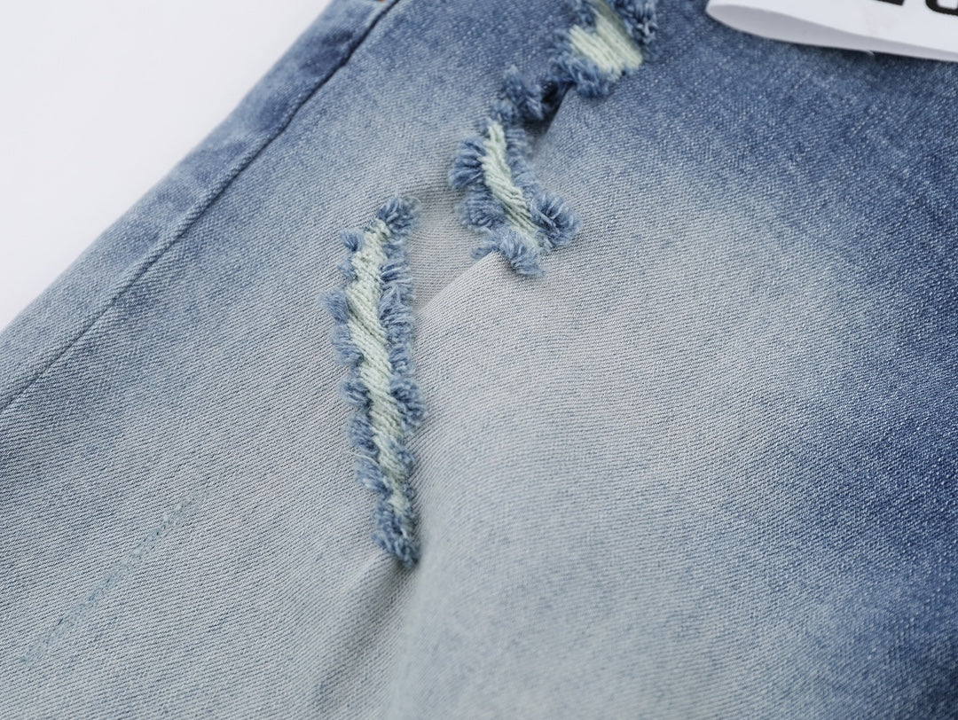 SOLLSALE-PURPLE Fashion Jeans