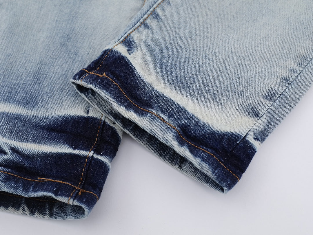 SOLLSALE-PURPLE Fashion Jeans