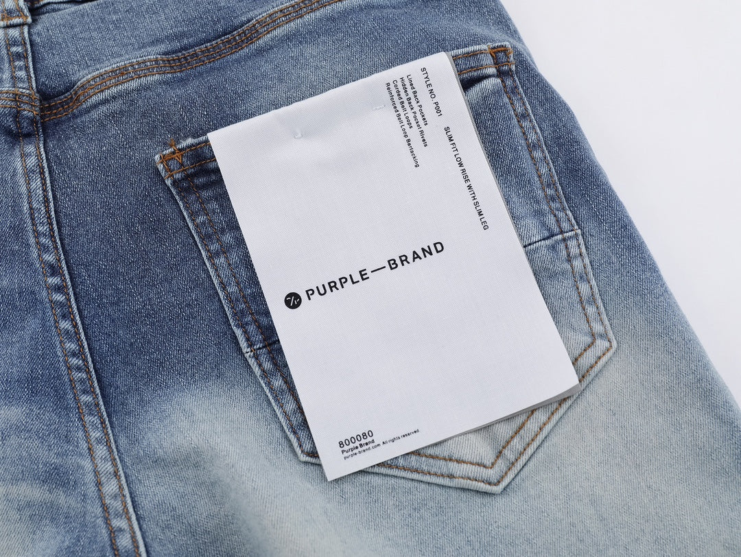 SOLLSALE-PURPLE Fashion Jeans