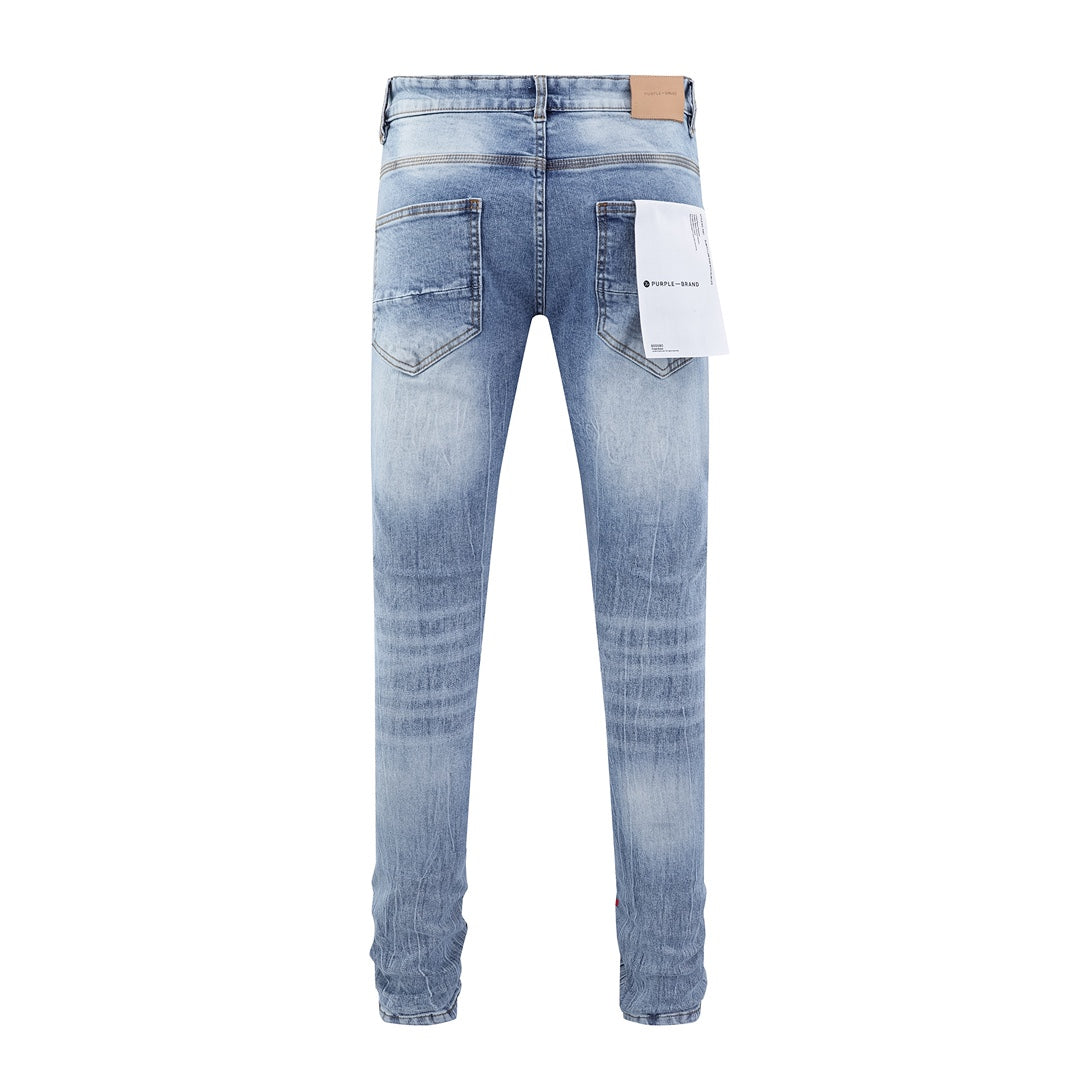 SOLLSALE-PURPLE Fashion Jeans