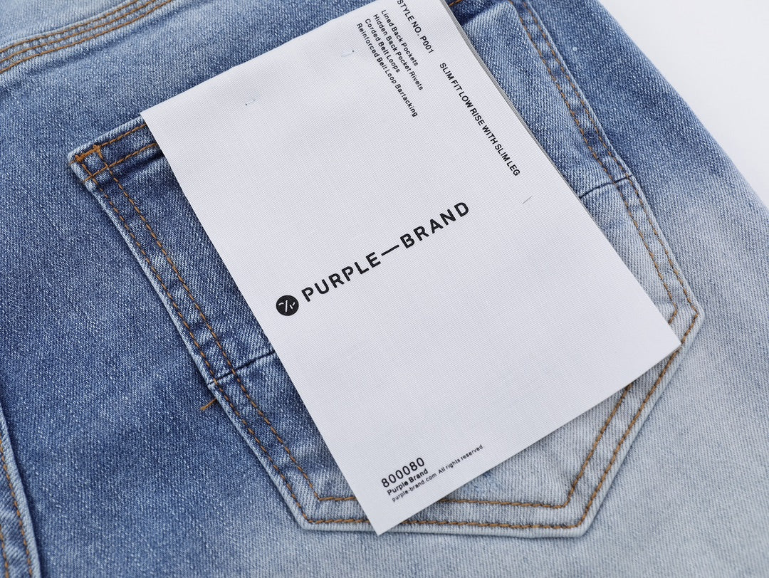 SOLLSALE-PURPLE Fashion Jeans