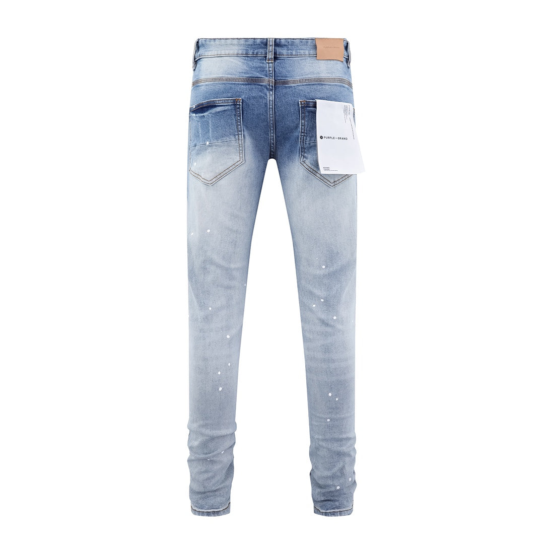 SOLLSALE-PURPLE Fashion Jeans