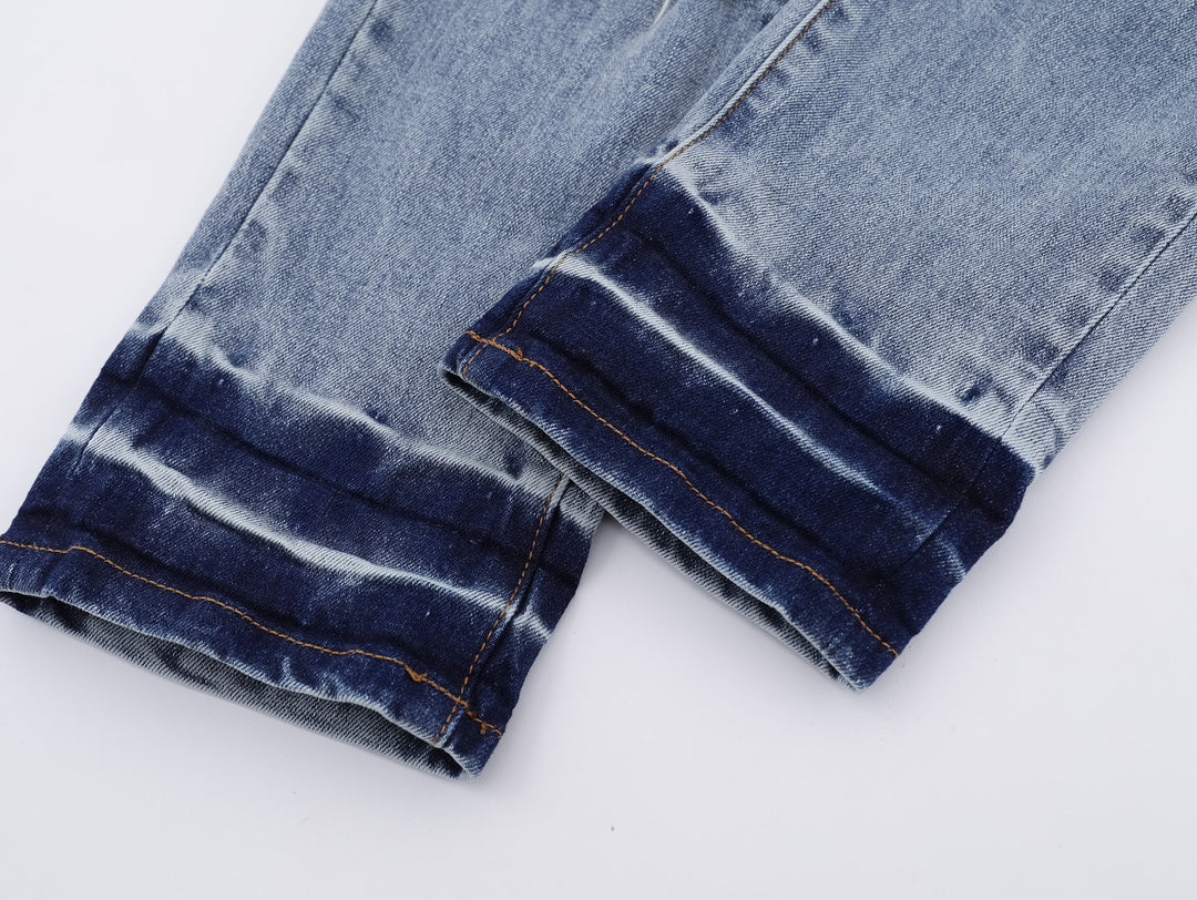 SOLLSALE-PURPLE Fashion Jeans