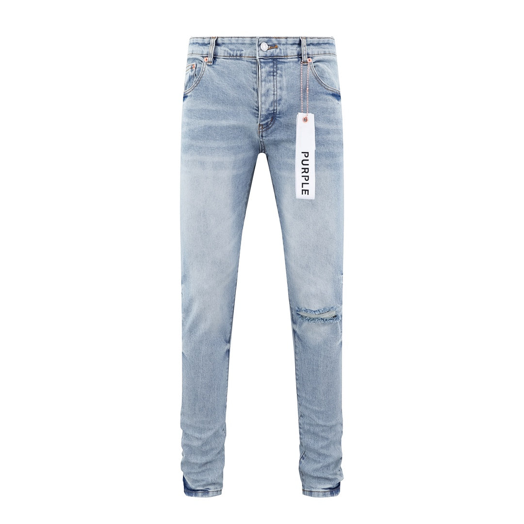 SOLLSALE-PURPLE Fashion Jeans