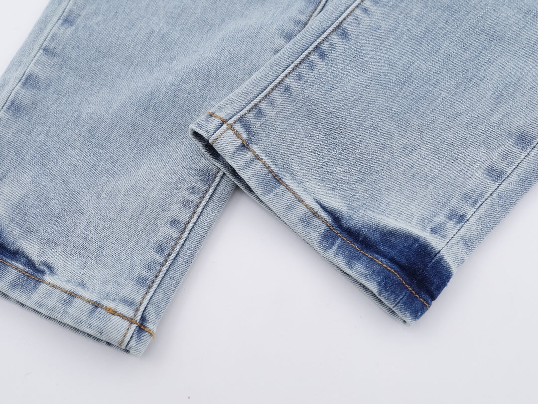 SOLLSALE-PURPLE Fashion Jeans