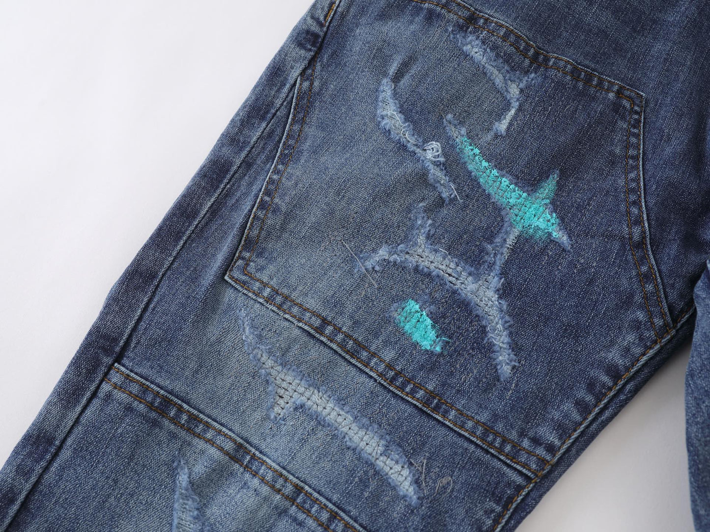 SOLLSALE-PURPLE Fashion Jeans