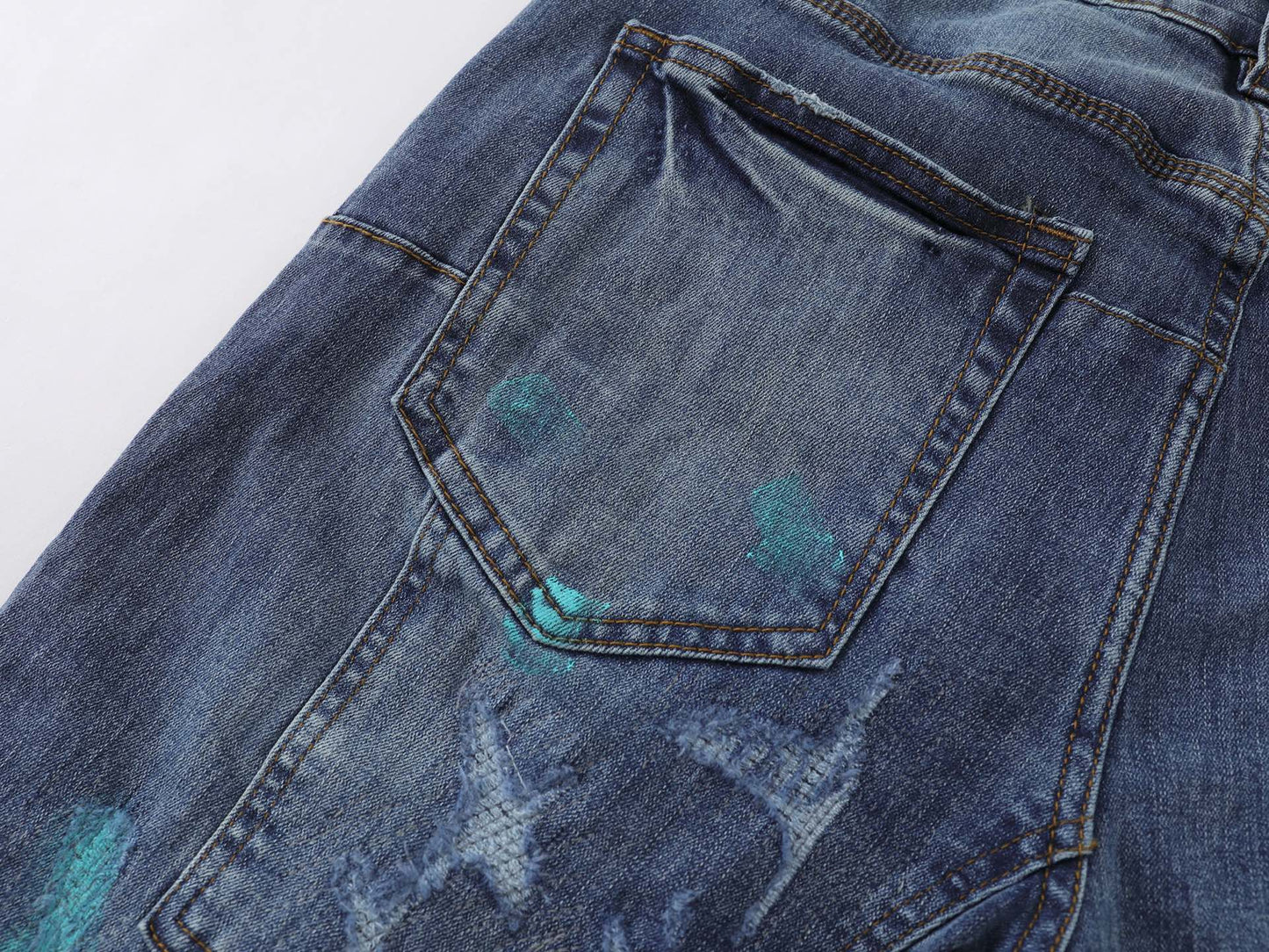 SOLLSALE-PURPLE Fashion Jeans