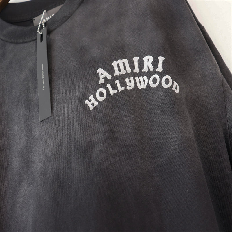 SOLLSALE-AMIRI fashion T-shirt