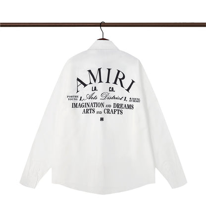 SOLLSALE-AMIRI silk shirt