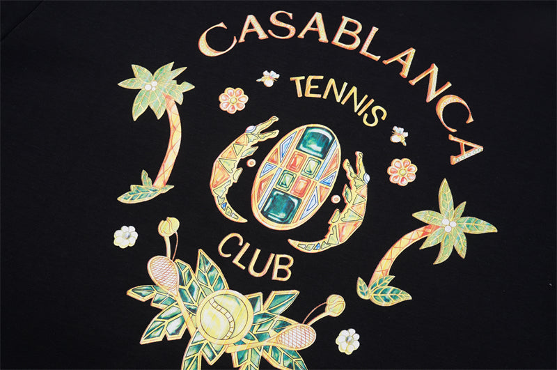 SOLLSALE-Casablanca fashion T-shirt