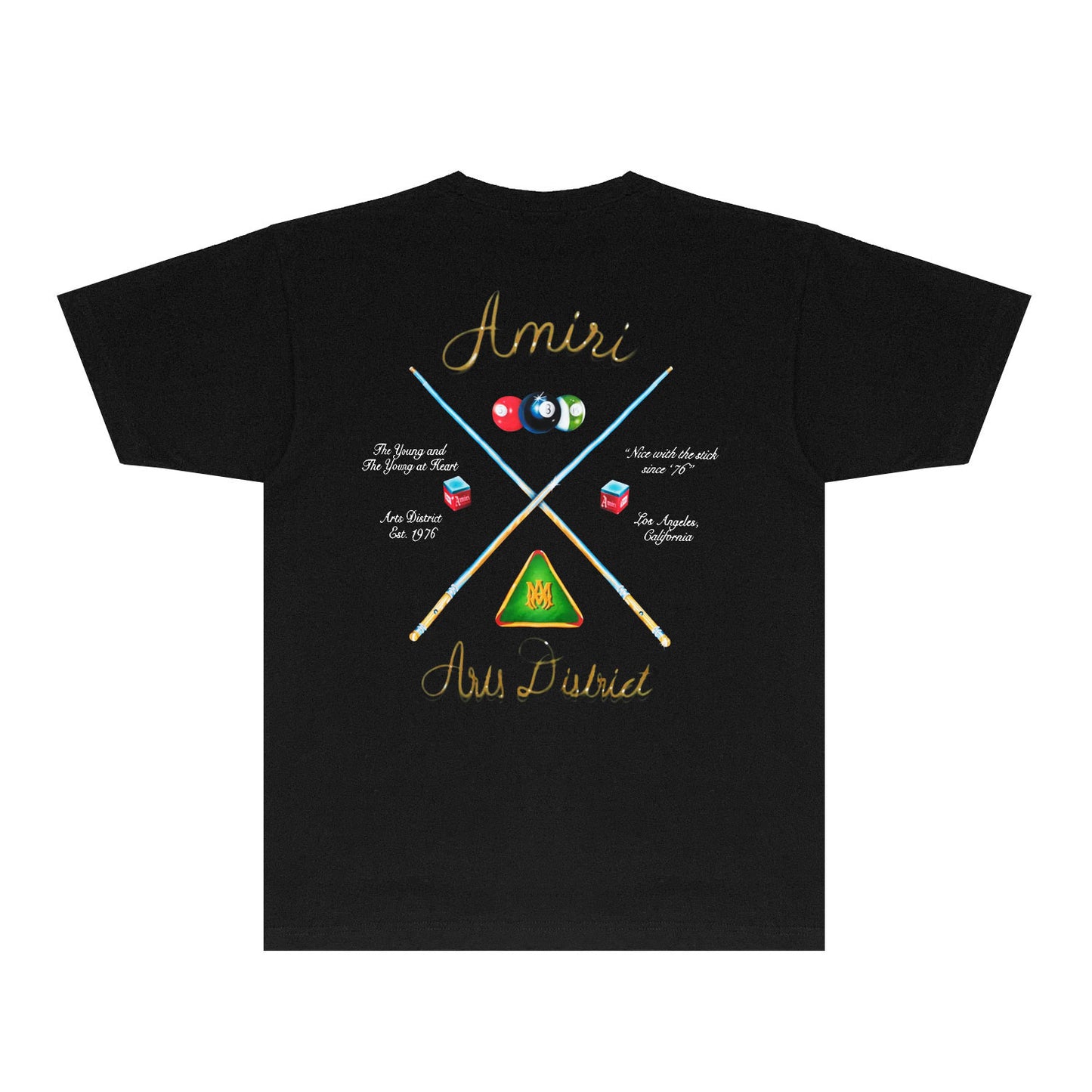 SOLLSALE-AMIRI  fashion T-shirt
