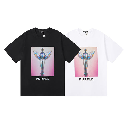 SOLLSALE-PURPLE  fashion T-shirt