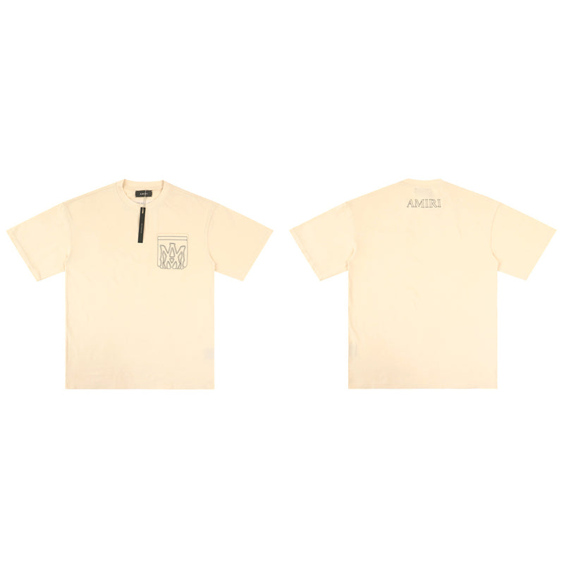 SOLLSALE-AMIRI fashion T-shirt