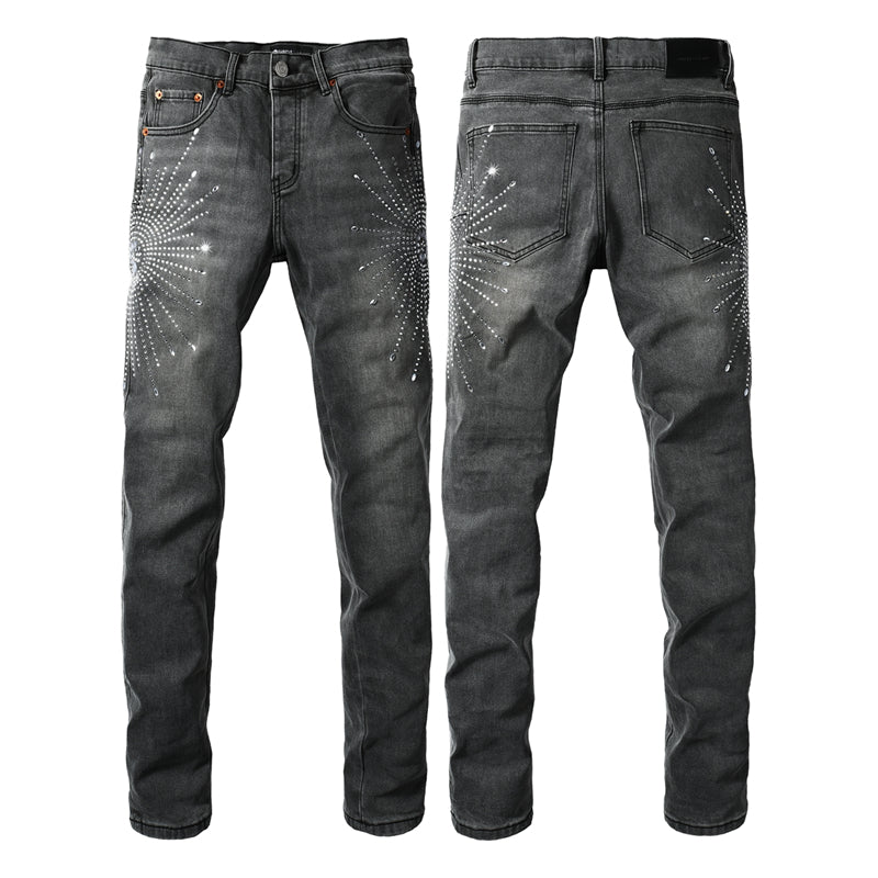 SOLLSALE-PURPLE  Fashion Jeans 9123