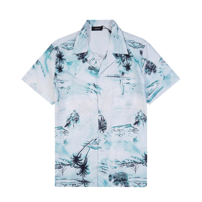 SOLLSALE-AMIRI silk shirt