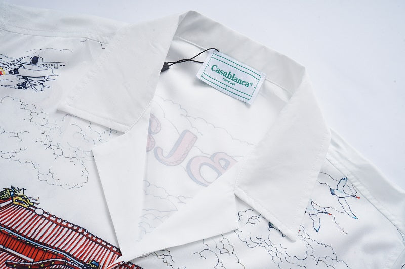 SOLLSALE-Casablanca silk shirt