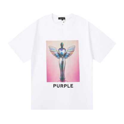 SOLLSALE-PURPLE  fashion T-shirt