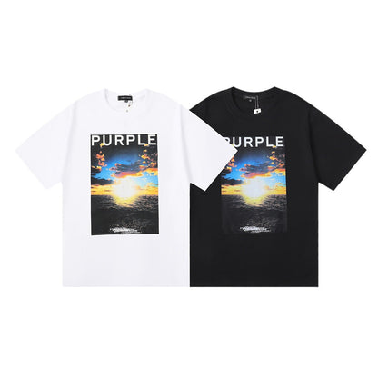 SOLLSALE-PURPLE  fashion T-shirt