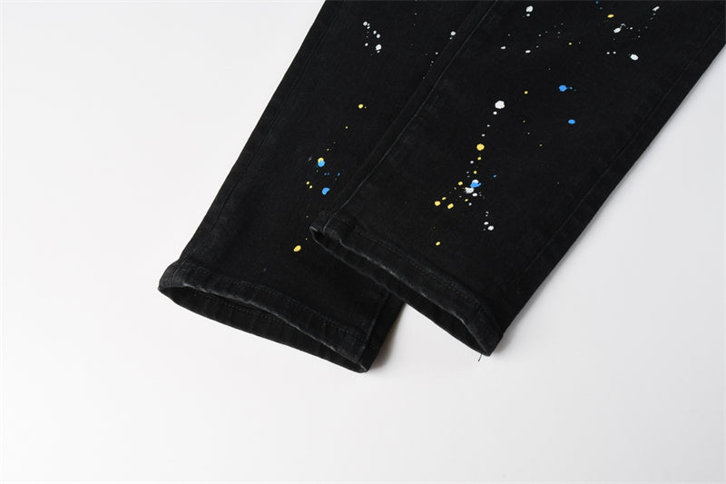 SOLLSALE-PURPLE  Fashion Jeans 9121